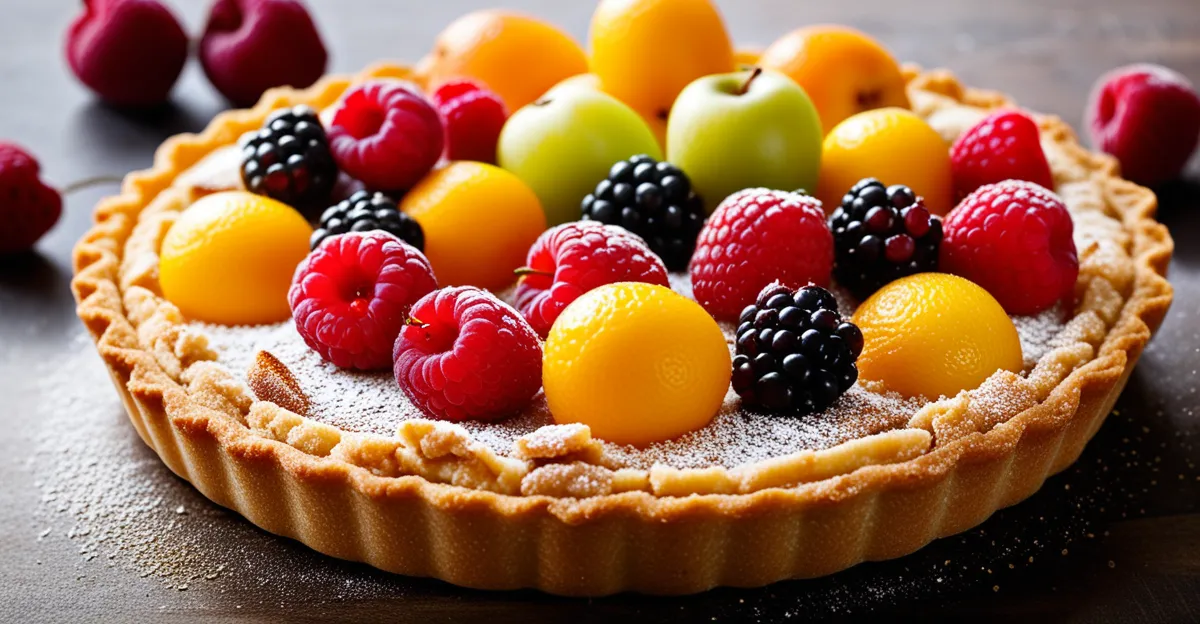How can you incorporate seasonal fruits into British desserts?